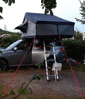 KOALA CREEK® daktent telescoopladder