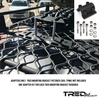 TRED montageset dakrek rond 25 mm.
