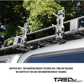 TRED montageset dakrek rond 25 - 35 mm
