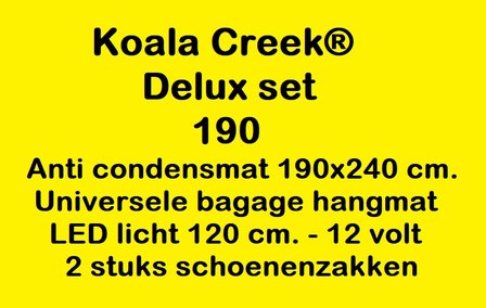 KOALA CREEK&reg; daktent delux set 190