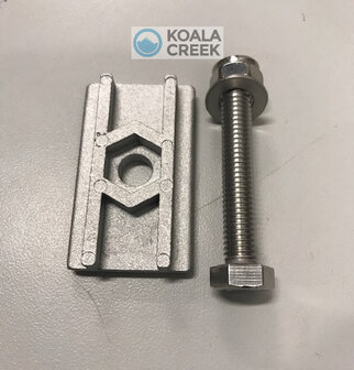 KOALA CREEK&reg; aluminium schuifplaat