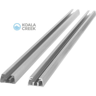 KOALA CREEK®DAKTENT aluminium slider bar 190 cm (1 profiel)