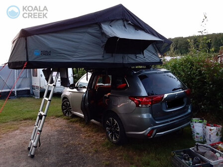 KOALA CREEK TEIDE 140L roof tent dark grey 