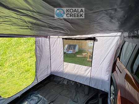 KOALA CREEK&reg; EXPLORER luifel ondertent grijs 200x250 cm.  