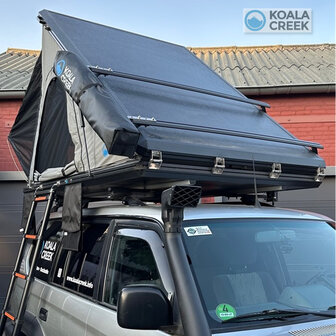 KOALA CREEK&reg; aluminium AERO DAKDRAGER set voor hardshell daktent ROADTRIP 130