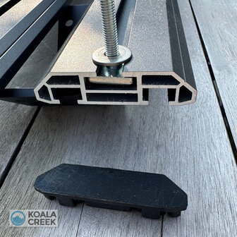 KOALA CREEK&reg; aluminium AERO DAKDRAGER set voor hardshell daktent ROADTRIP 130