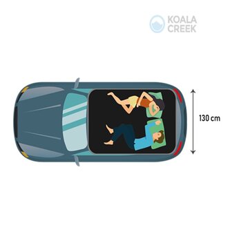 KOALA CREEK ROADTRIP 130 hardcover daktent donker grijs 