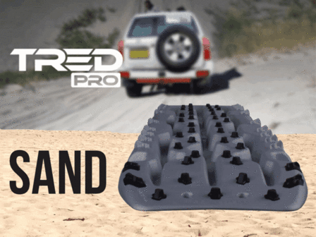 Grijs - grey - TRED PRO rijpalten sandboards twistim