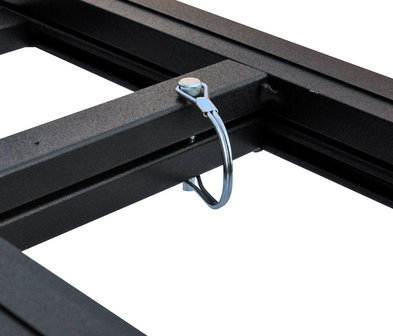 Upracks roofrack Land Rover ladder omhoog detail