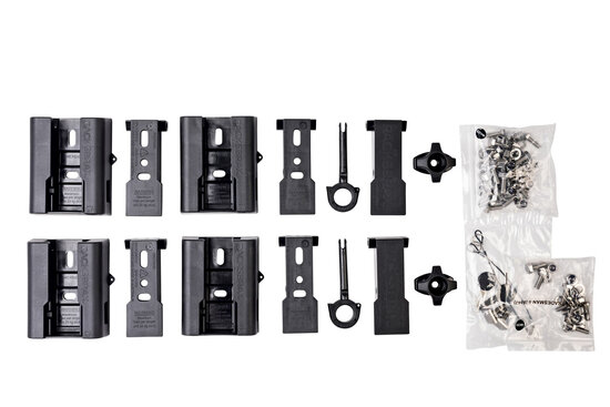 Racksbrax 8162 TRADESMAN HD 40-52 mm. afsluitbare luifel snelmontage met 2 extra montagestukken