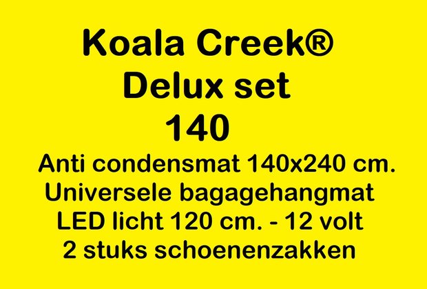 KOALA CREEK® daktent delux set 140