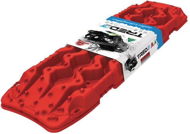 Rood - red - TRED GT rijplaat - sandboard