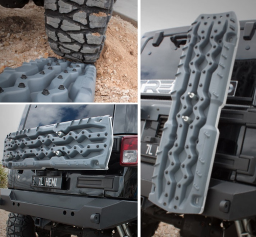 Grijs - grey - TRED PRO rijpalten sandboards twistim