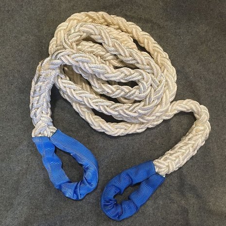 Kracht verdeel touw wit 2 meter