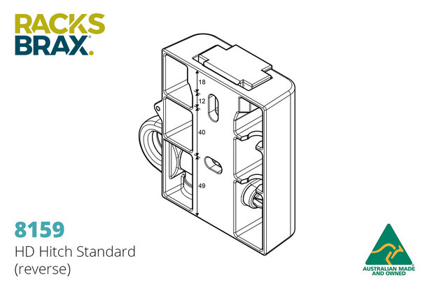 Racksbrax 8159 luifels snelmontage-wissel set