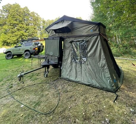 groene koala creek teide 160L Wanderlust daktent dachzelt rooftoptent 