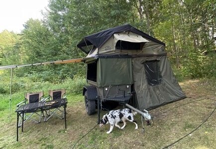 groene koala creek teide 160L Wanderlust daktent dachzelt rooftoptent 