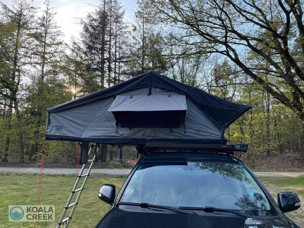 KOALA CREEK TEIDE 140L roof tent dark grey 