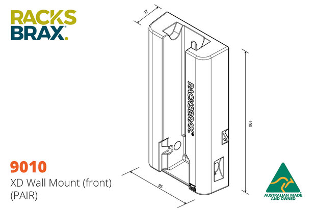 Racksbrax 9010 XD  luifels snelmontage-wissel set