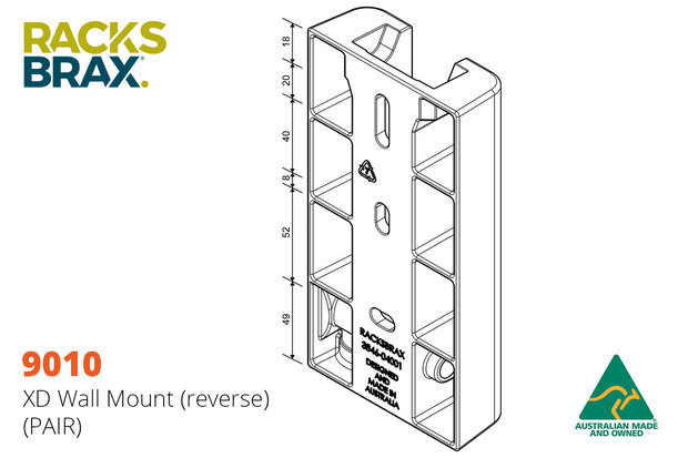 Racksbrax 9010 XD  luifels snelmontage-wissel set