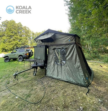 groene koala creek teide 160L-V2 Wanderlust daktent dachzelt rooftoptent 