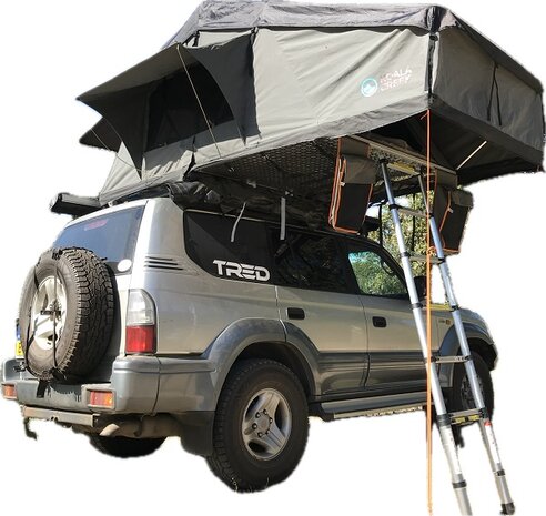 KOALA CREEK TEIDE 140L roof tent dark grey 