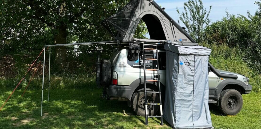 Binnen 5 minuten kamperen als een pro: je Koala Creek daktent en accessoires opzetten Binnen 5 minuten kamperen als een pro: je Koala Creek daktent en accessoires opzetten