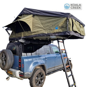 KOALA CREEK TEIDE 160L-V2 OVERLANDER softcover daktent ranger groen KOALA CREEK TEIDE 160L-V2 OVERLANDER softcover daktent ranger groen