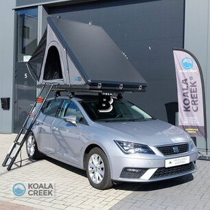 KOALA CREEK ROADTRIP 130 hardcover daktent donker grijs KOALA CREEK ROADTRIP 130 hardcover daktent donker grijs